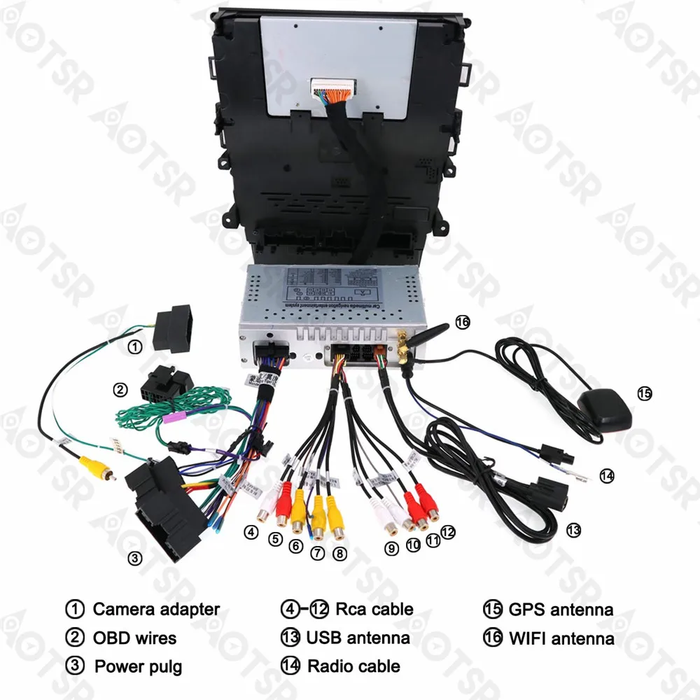 Aotsr 12 1 &quotIPS Tesla Style Android 6 0 без DVD-плеера GPS-навигация для FORD Mondeo Fusion MK5 2013 + стерео блок