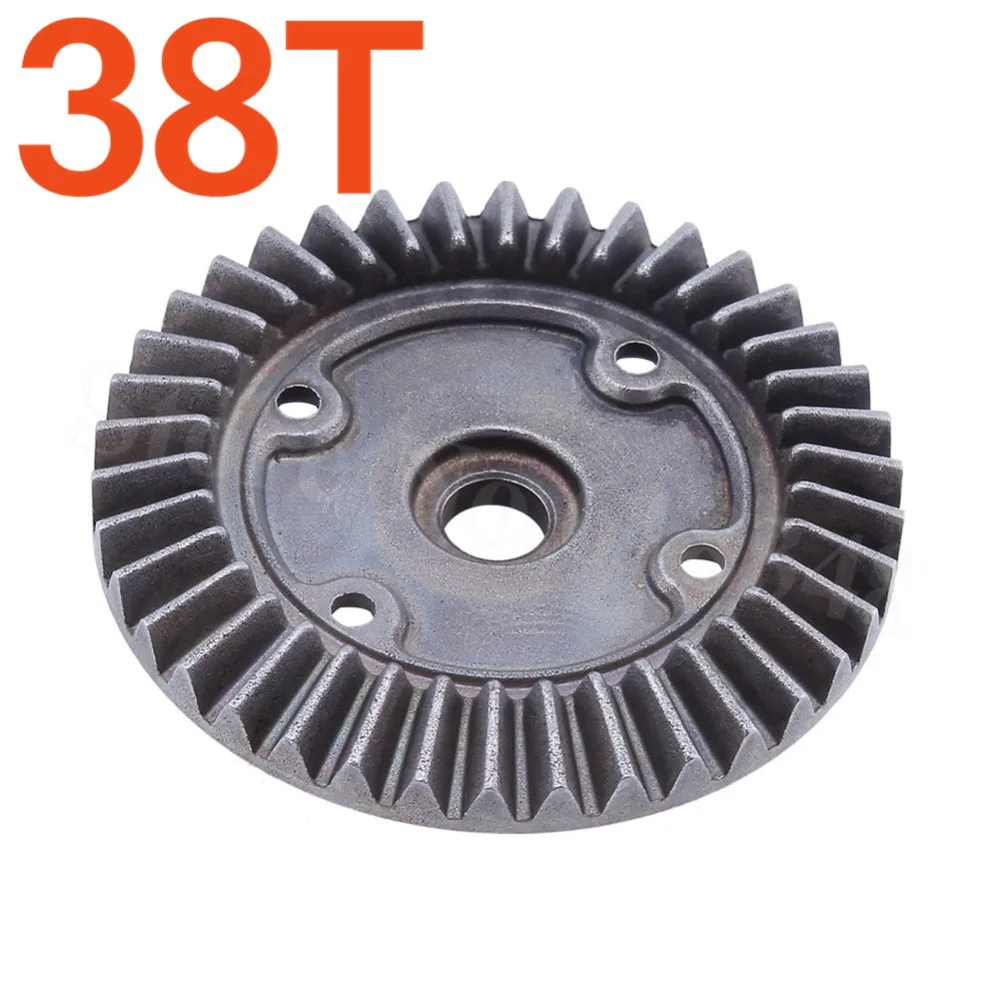 Металл Diff Crown Gear 38T и уплотнение для 1:10 детали Himoto E10 подходят E10XT E10XTL Katana Truggy 31008| |