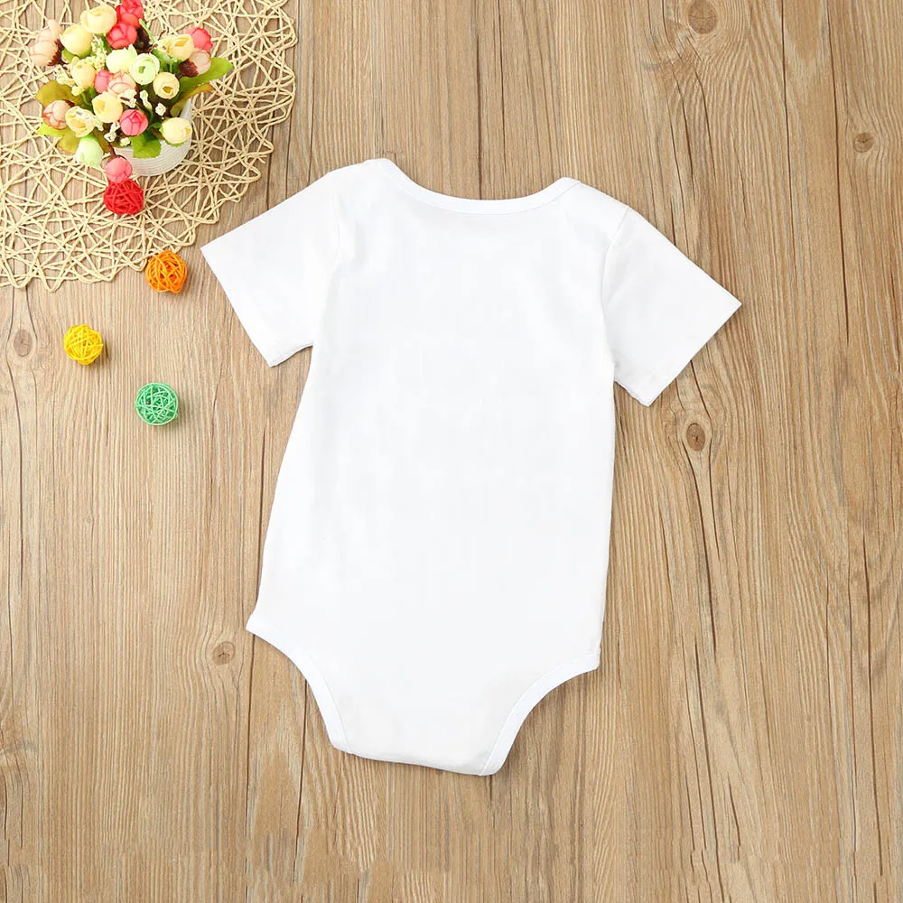 

TELOTUNY new style baby rompers letter summer soft cotton baby romper Jumpsuit clothing newborns clothes Z0827