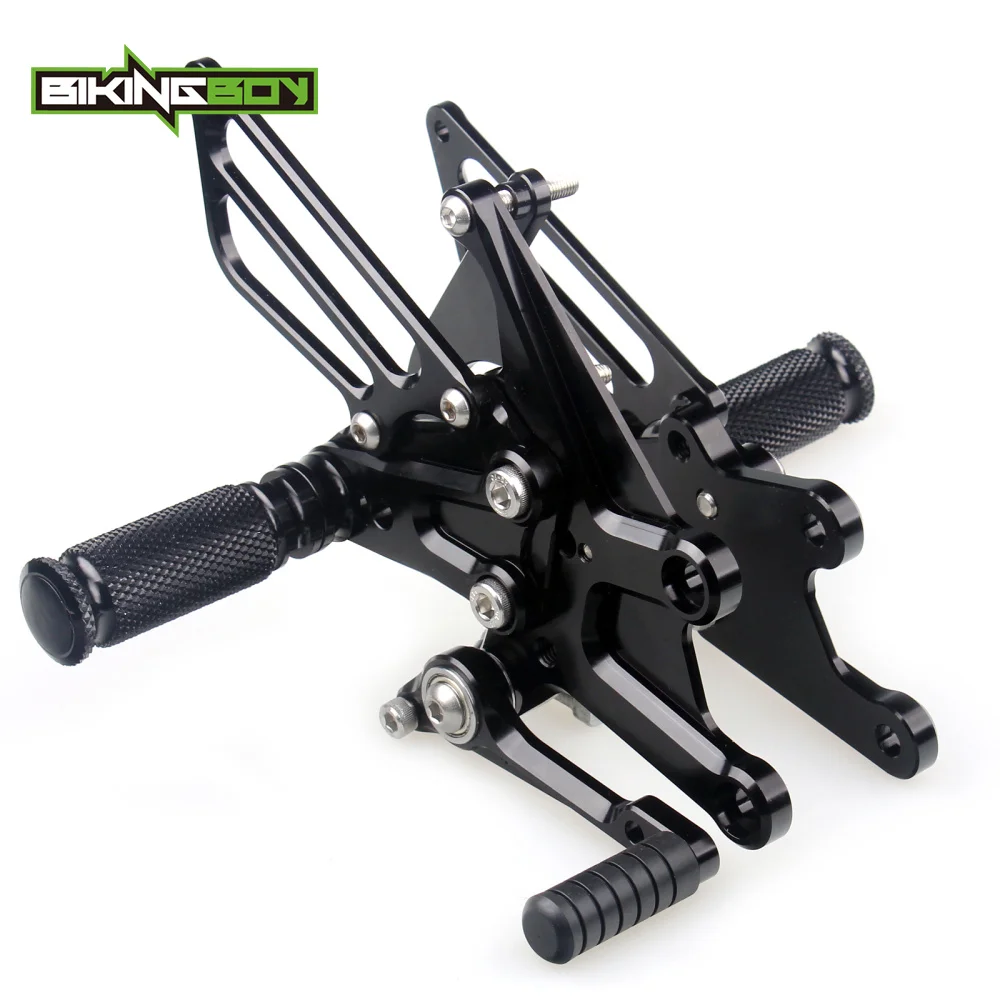 BIKINGBOY Регулируемый Новый ЧПУ Rearsets подножки подставки для ног Сзади наборы Honda