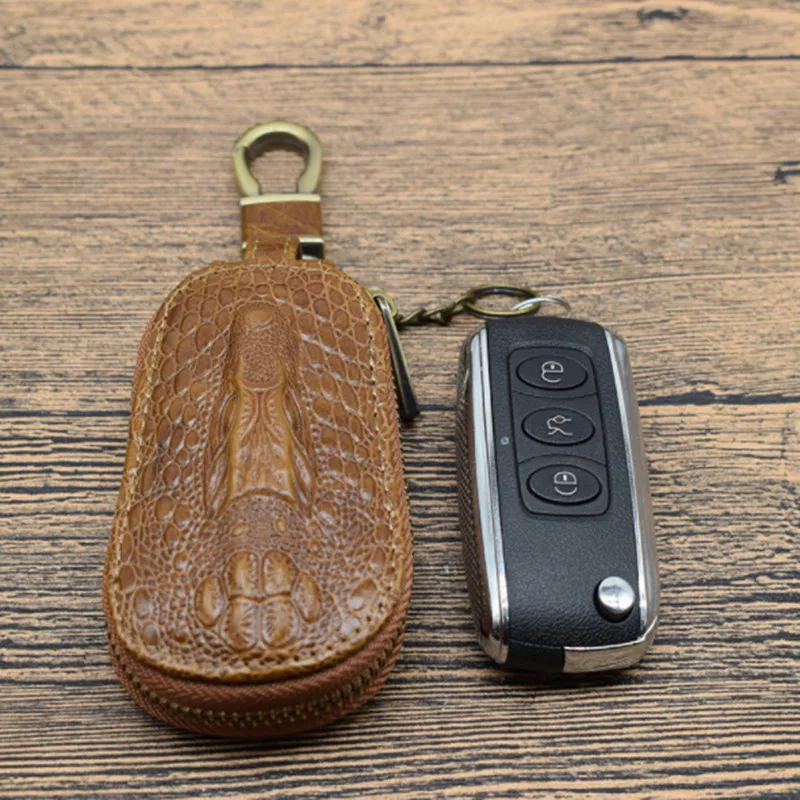 BYCOBECY натуральная кожа ключа автомобиля кошельки Для мужчин Key Holder ключница ключи