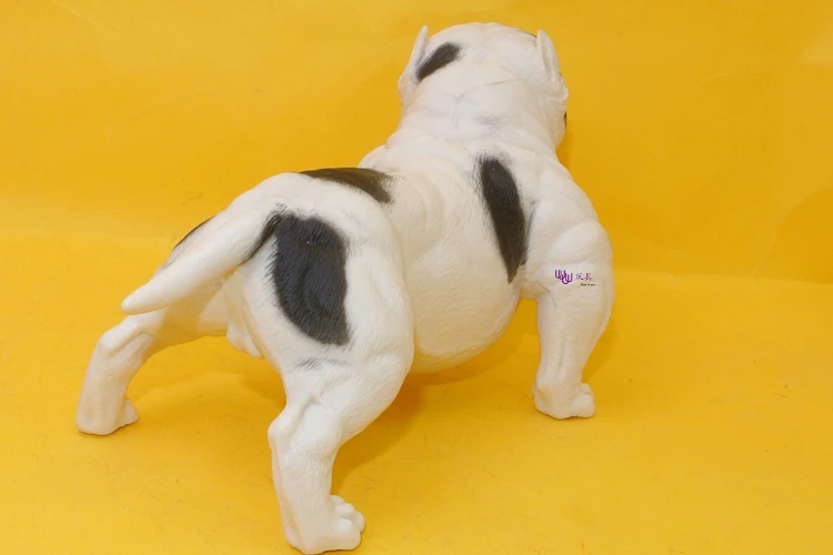 Горячие игрушки: американский черный и белый bully pitbull Bully модель моделирования