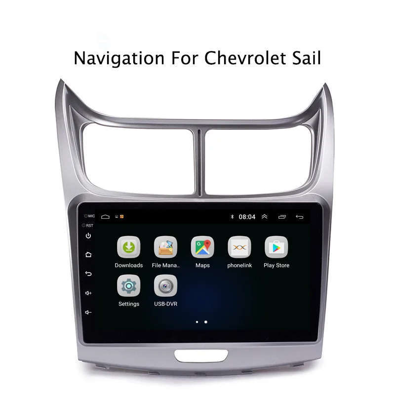 NaviTopia Android 8 1 автомобильный Радио стерео видео плеер для Chevrolet Sail с