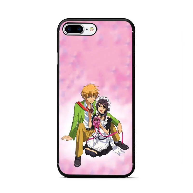 Мягкий ТПУ чехол для телефона с аниме горничной sama kaichou wa iPhone 12 Mini SE 2020 11 Pro 5 5s 6 6s 7 8