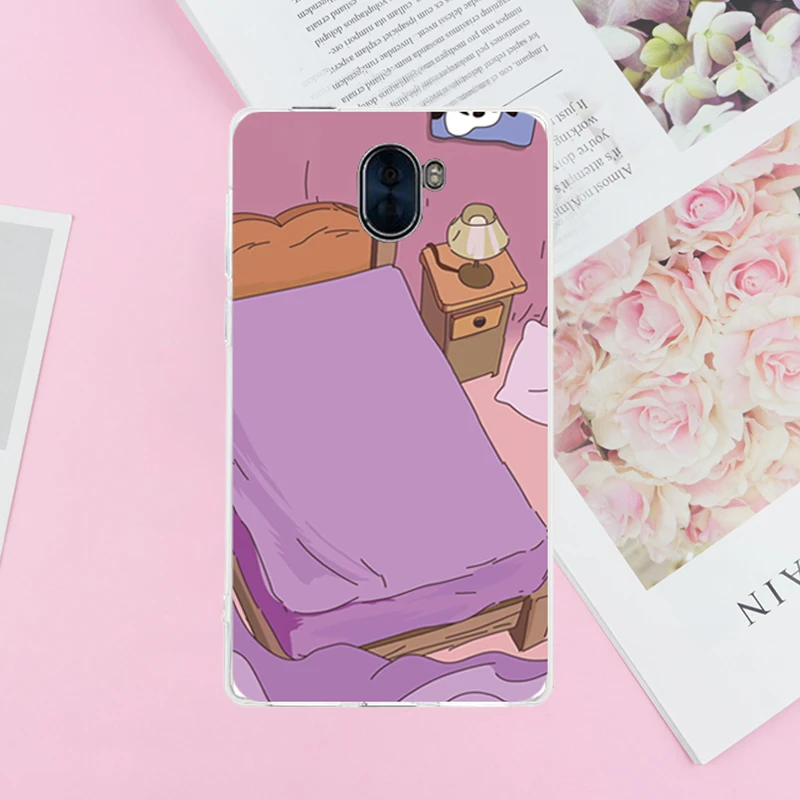 3D милый цветок рыбы Книжный кот для Leagoo Kiicaa Mix/Kiicaa Мощность/S8/S8 Pro мультфильм