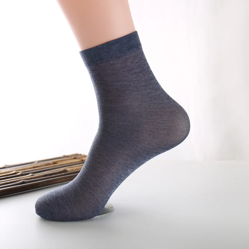 Большие продажи хлопковые мужские носки стильные модные тапочки Летние удобные