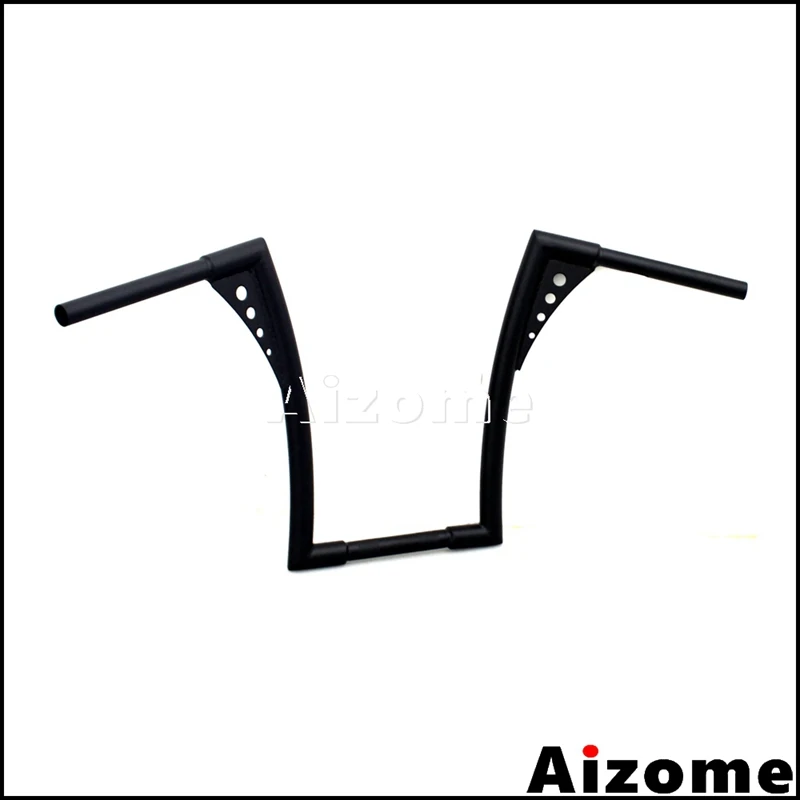 Черный 1" Rise Ape вешалка бар el Diablo руль для Harley Sportster Dyna Street Bob руль мотоцикла 1-1/4" Руль