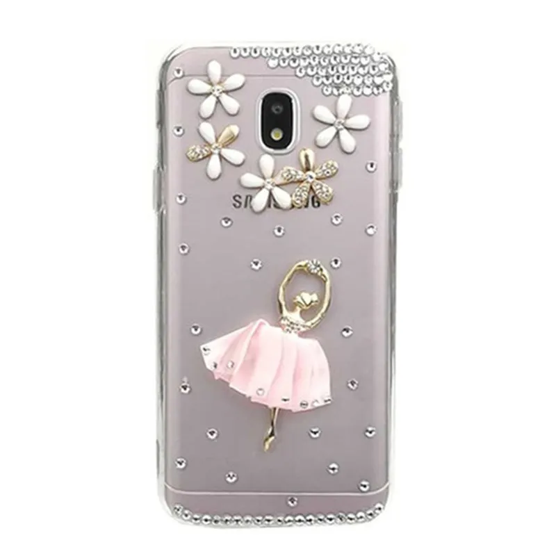 Luxury Diamond Bling Case For Samsung Galaxy A7 A9 2018 note 8 9 5 4 S10 5G s8 s9 plus S10E s5 s4 S6 s7 Edge c7 c9 pro Cover |