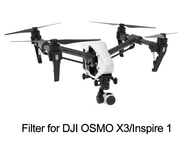 Фильтр объектива UV CPL ND2 400 ND8 ND16 для DJI OSMO X3 ручной карданный стабилизатор Inspire 1