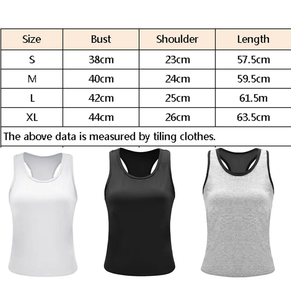 

New Style Women Tanks Sport Pure Color Fitness Casual Tank Top Athletic Undershirt Gym Quick Dry Fashion Hot 2019