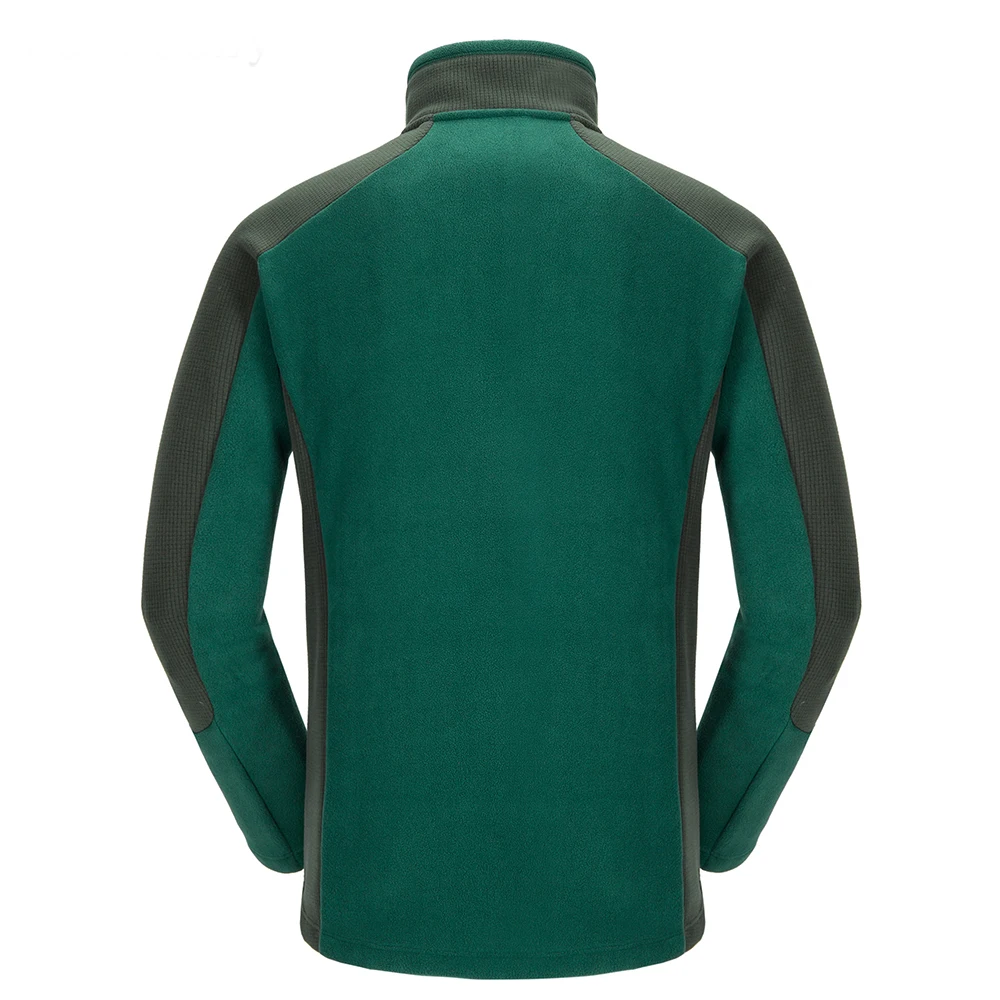 Men Winter Thicken Thermal Patchwork Coat Male Soft Chaqueta Outdoor Fleece Jackets Hiking Camping Warm Jacket | Спорт и развлечения