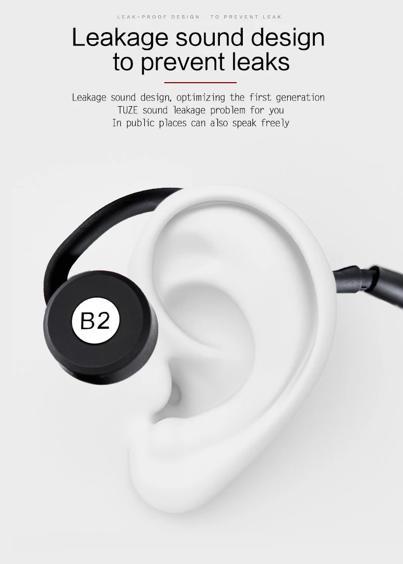 Складные Наушники с костной проводимостью Bluetooth 4 1 беспроводные стерео