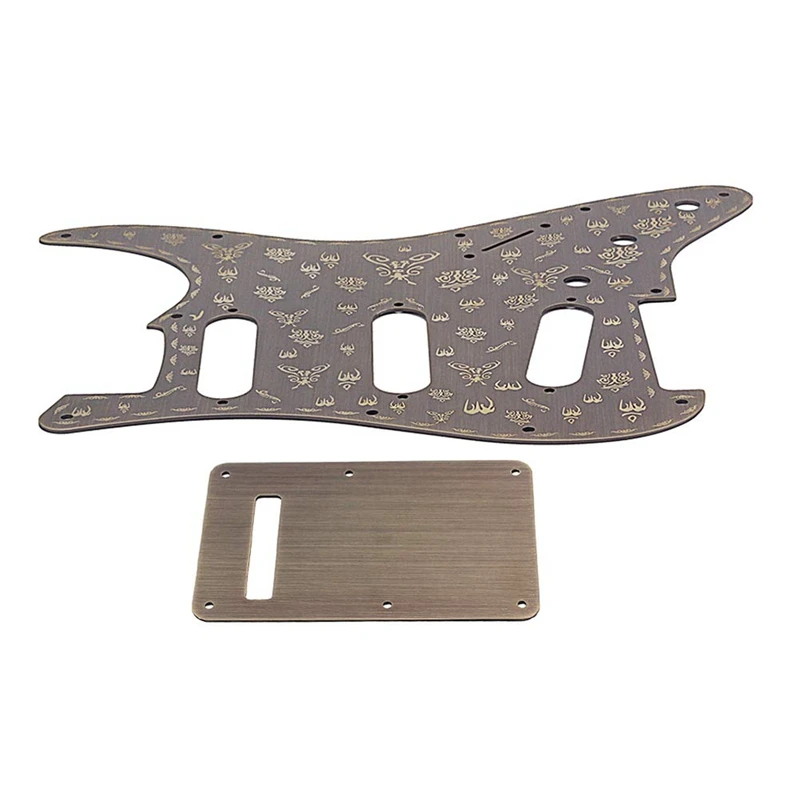 Гитара Pickguard алюминиевый сплав щит царапин пластина с задней крышкой для St | Спорт