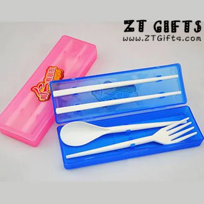 Portable flatware box set (small) Chopsticks spoon forks |