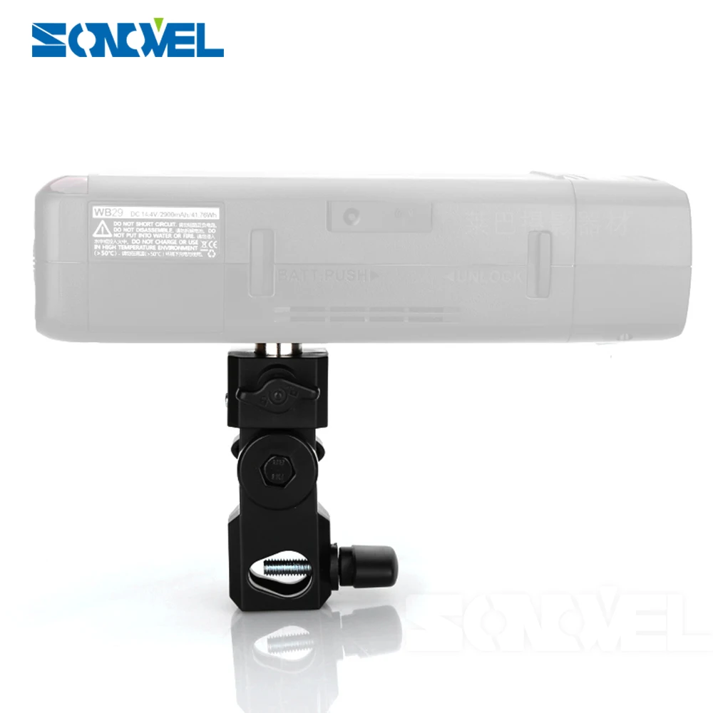 Фотовспышка с отверстием для винта 1/4 дюйма вспышки Godox AD200|speedlite holder|holder for flashflash