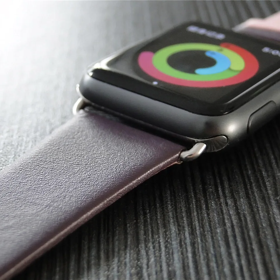 Дизайн, двойной цвет, стильный ремешок для часов apple watch, 42 мм, 38 мм, ремешок из натуральной кожи для iwatch, серия 4, 3, 2, 1, ремешок