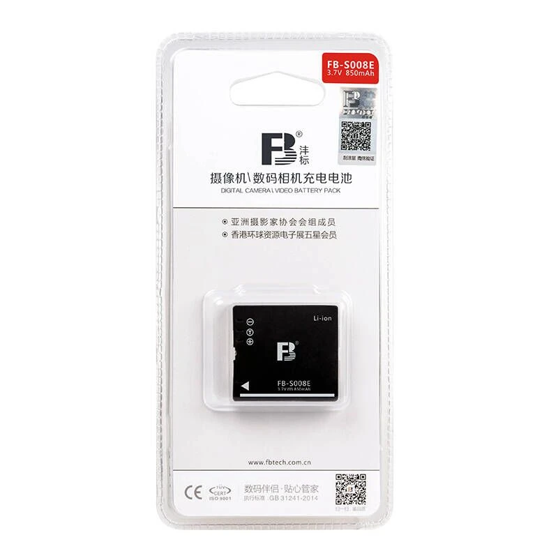 BCE10 CGA S008E DB70 литиевые батареи батарея для цифровой камеры S008e Panasonic DMC FS5 FS20 FX36 FX500