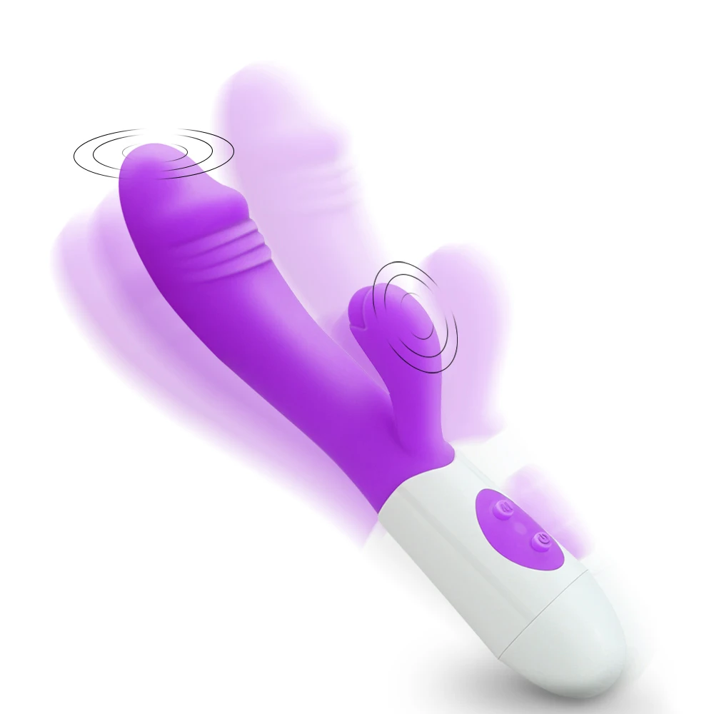 Женский Вибратор фаллоимитатор для стимуляции точки G BODYPRO Силиконовый