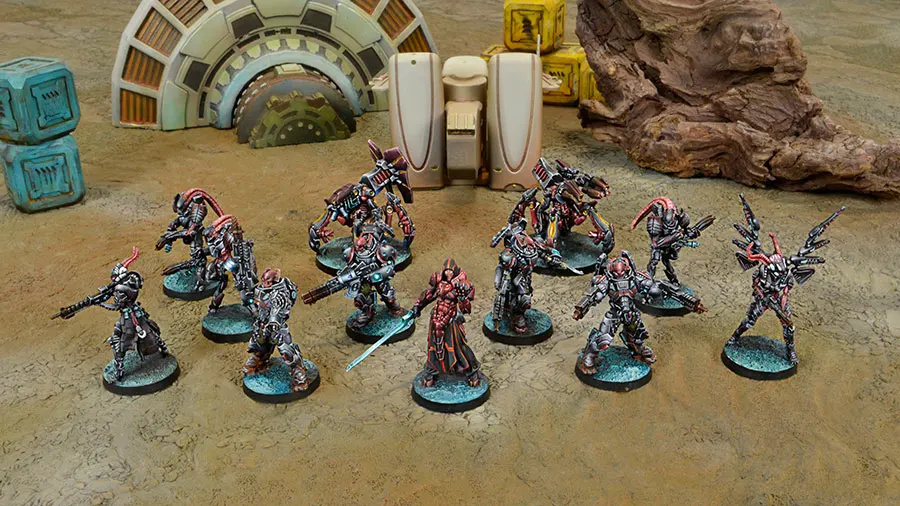 [Loong Way Miniatures] комбинированный армейский оникс corroad Belli Infinity 0590 контакт 300 модель 32