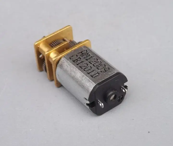 1 шт./лот N20 DC 3V 5V 6V 9V мотор-редуктор мотор миниатюрного низкоскоростного двигателя
