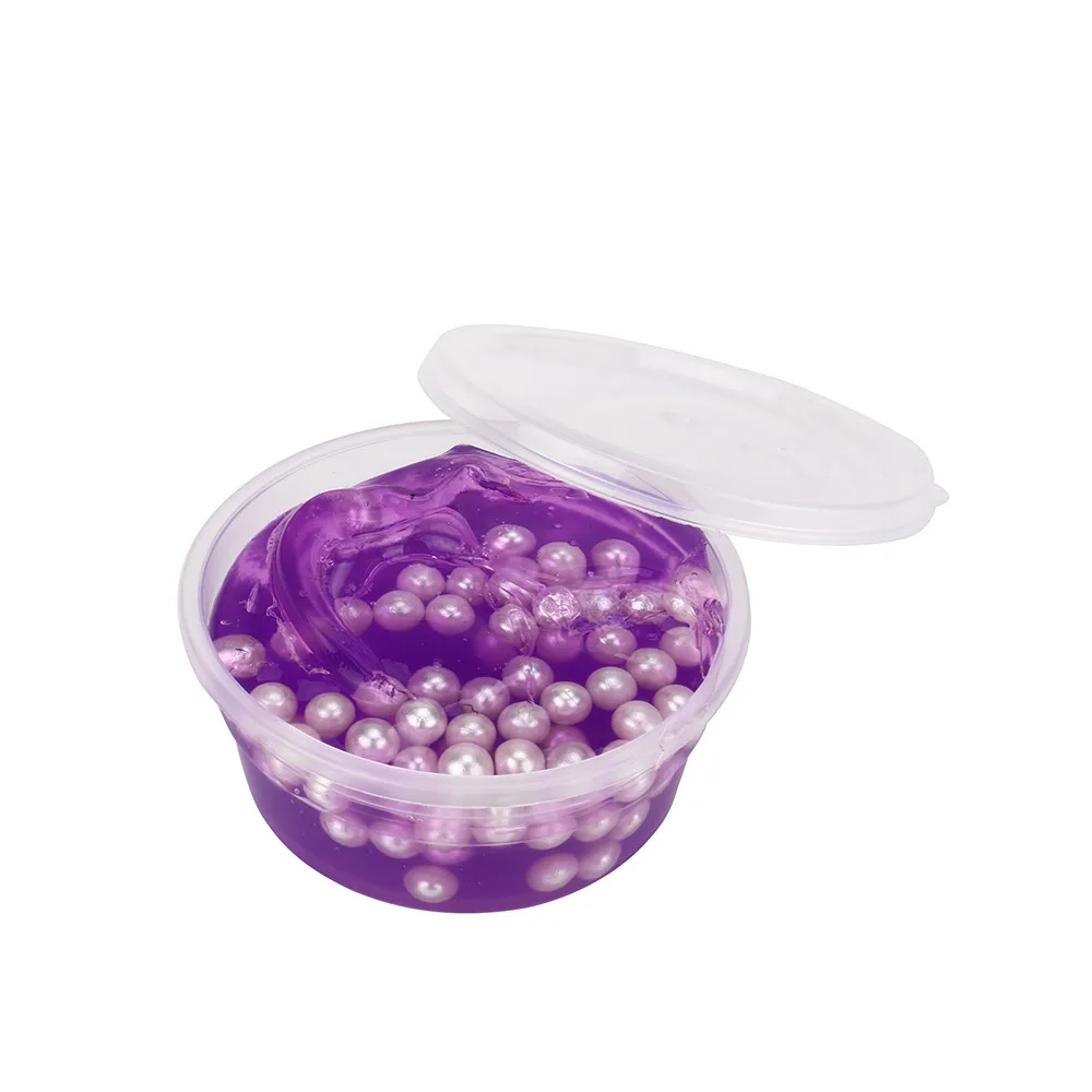 Жемчуг грязи красочные мягкие слизи ароматизированные игрушки для снятия