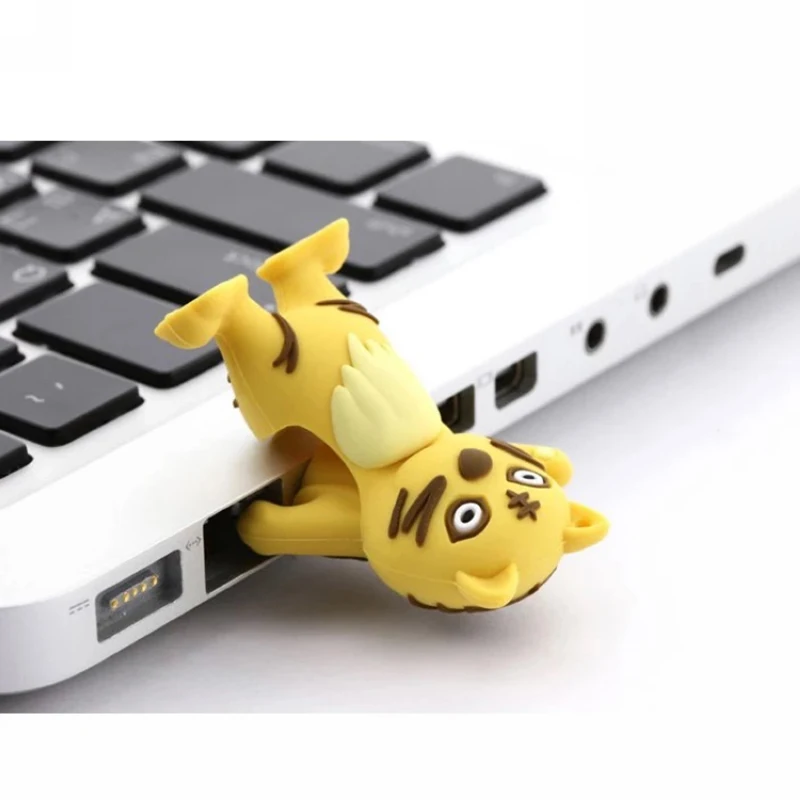 Мультфильм милый тигр Usb флэш накопитель 4 ГБ/8 ГБ/16 ГБ/32 ГБ/64 ГБ флеш Высокое
