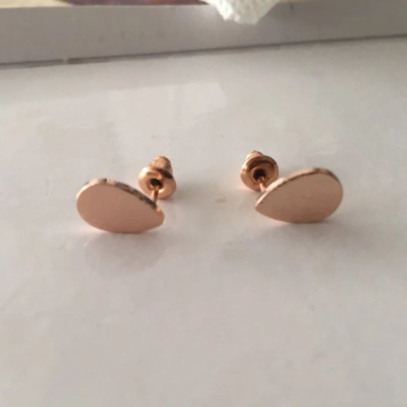 Smjel новый модный матовый слеза серьги для женщин капли воды подарки на день
