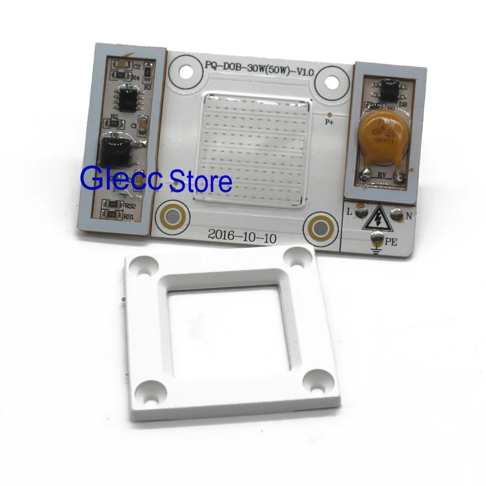 AC220V 50W LED Bulbs Chip For Plant Grow Light Full Spectrum 400nm-840nm 3000K-35000K Warm White Cold Excellent Quality | Освещение