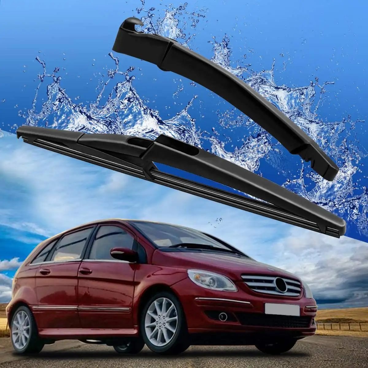 Автомобильный задний стеклоочиститель лобового стекла с лезвием для Mercedes B-Class W245 2005-2011