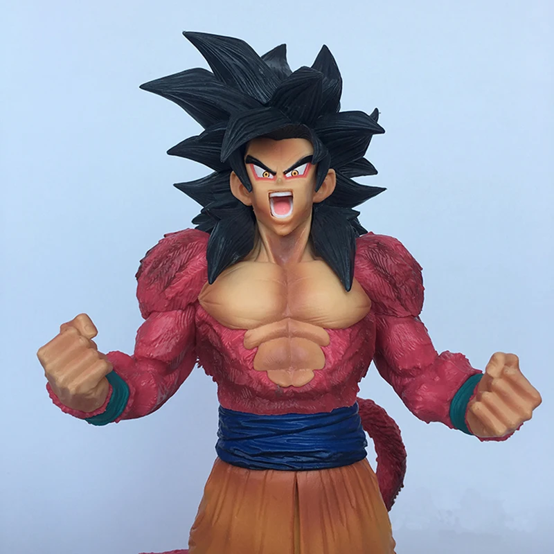 В стиле аниме Ди: B Z GT ВСГУ Супер Saiyan 4 Гоку фигурка Фигурки игрушки куклы Figurals