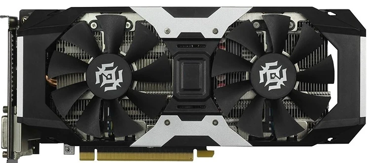 Полностью закрывающий блок графической карты BARROW для ZOTAC GTX1060-6GD5X-Gaming OC /