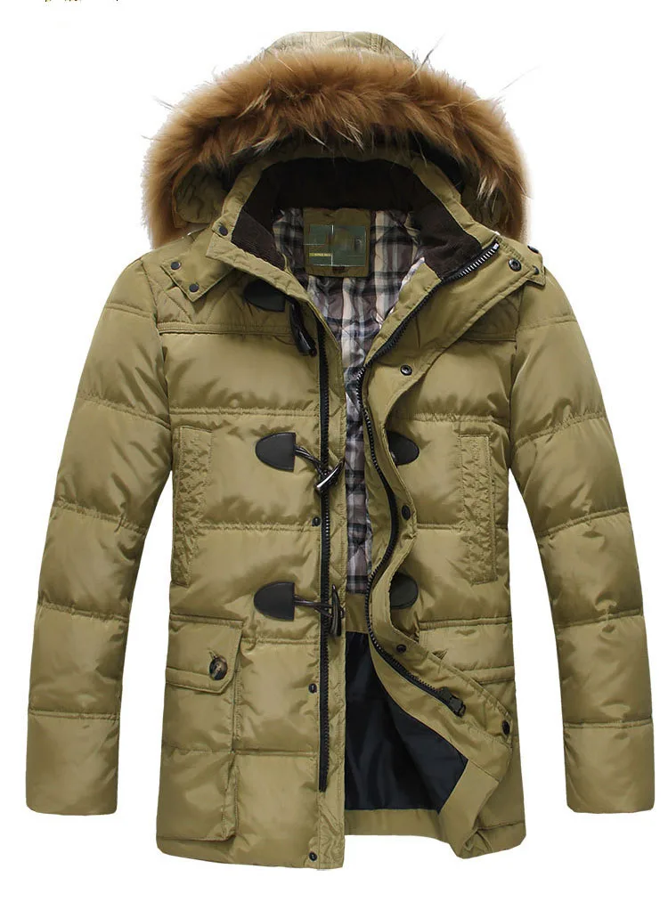 

2016 New Men's Fashion Slim padded cotton warm jacket free shipping