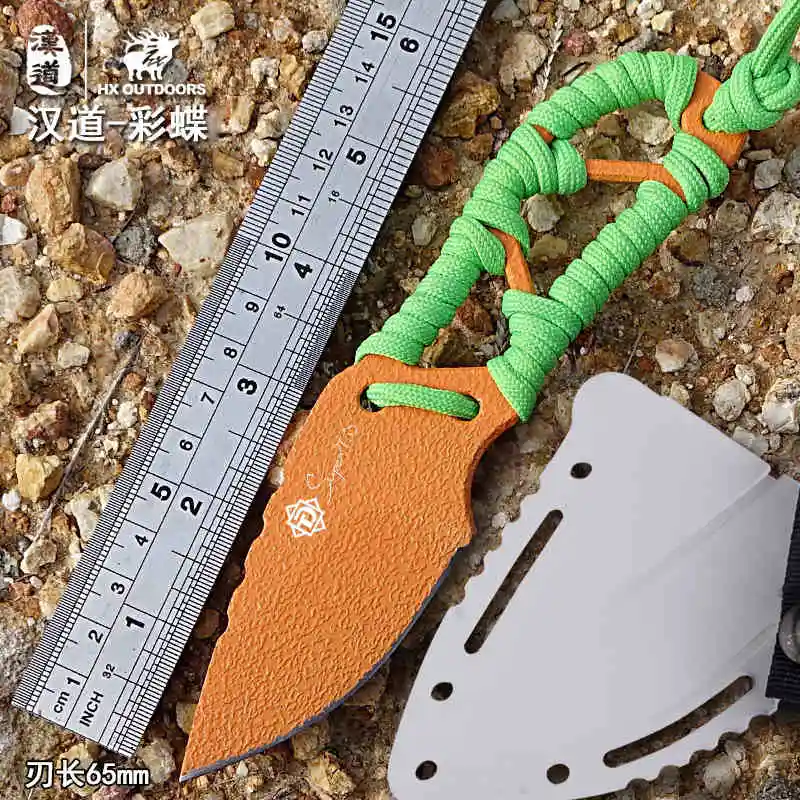 HX Outdoor D2 стальной нож-бабочка cs go охотничьи ножи для повседневного использования