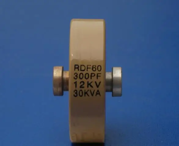 Круглая керамическая фарфоровая высокочастотная машина, новый оригинальный высоковольтный RDF60 300 ПФ 12 кВ 30 кВА