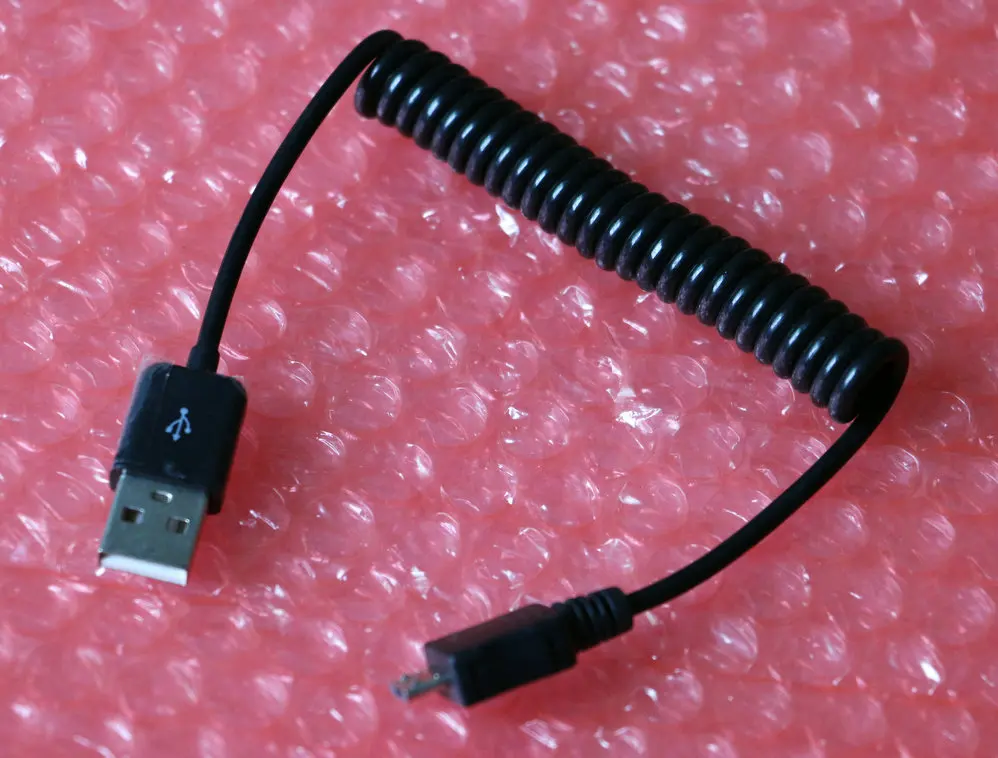 2 шт./упаковка прямой USB A 0 штекер к micro b штекеру 5p выдвижной/изогнутый пружинный