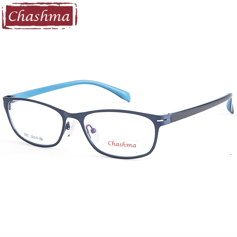 Женские очки в полной оправе Chashma брендовые простые дизайнерские из сплава