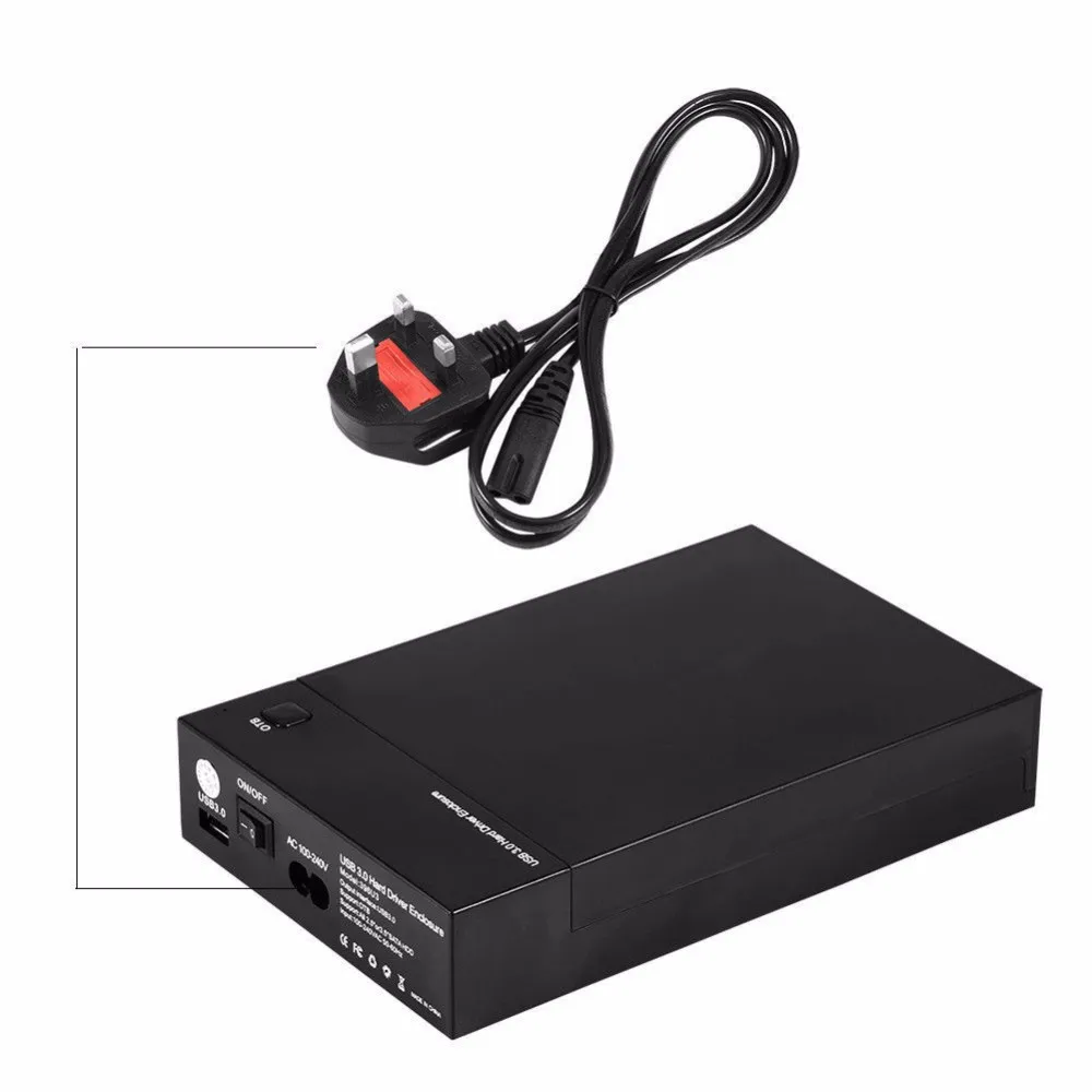 Оптовая продажа 3 5 дюйма HDD чехол SSD адаптер SATA к USB 0 для коробка жесткого диска 1 ТБ