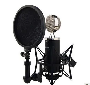 Alctron mc1500 Studio Профессиональный FET конденсаторный микрофон Запись с popfilter и stockmount