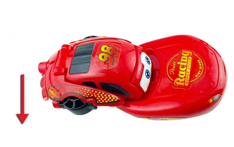 1 шт. disney Pixar Cars 2 3 Lightning McQueen экзотический детский гоночный автомобиль мальчик Рождественский подарок модель автомобиля деформированная игрушка яйцо подарок