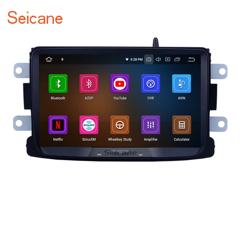 Seicane Android 9 0 8 дюймов сенсорный экран GPS автомобильное радио для 2014 2015 2016 RENAULT Duster