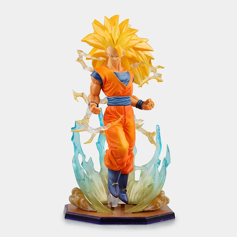 Оригинальная коробка Dragon Ball Z фигурку Сон Гоку Супер Saiyan 3 Figuarts ПВХ Модель DragonBall