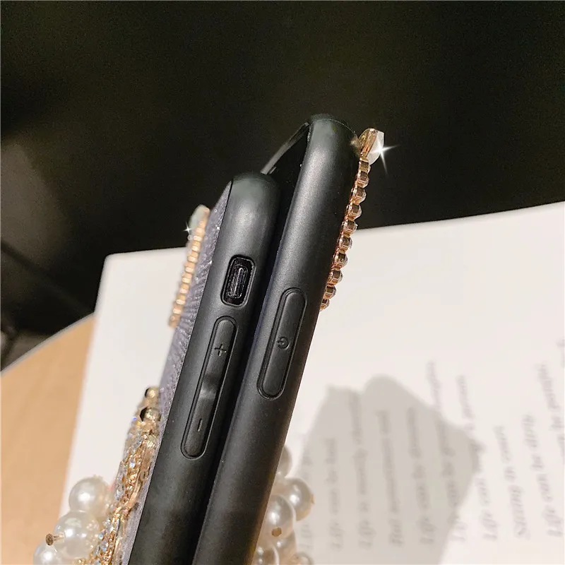 На заказ для samsung galaxy S10 S9 S8 Plus блестящие стразы чехол Бабочка S7 Edge Note 9 8 Шикарный