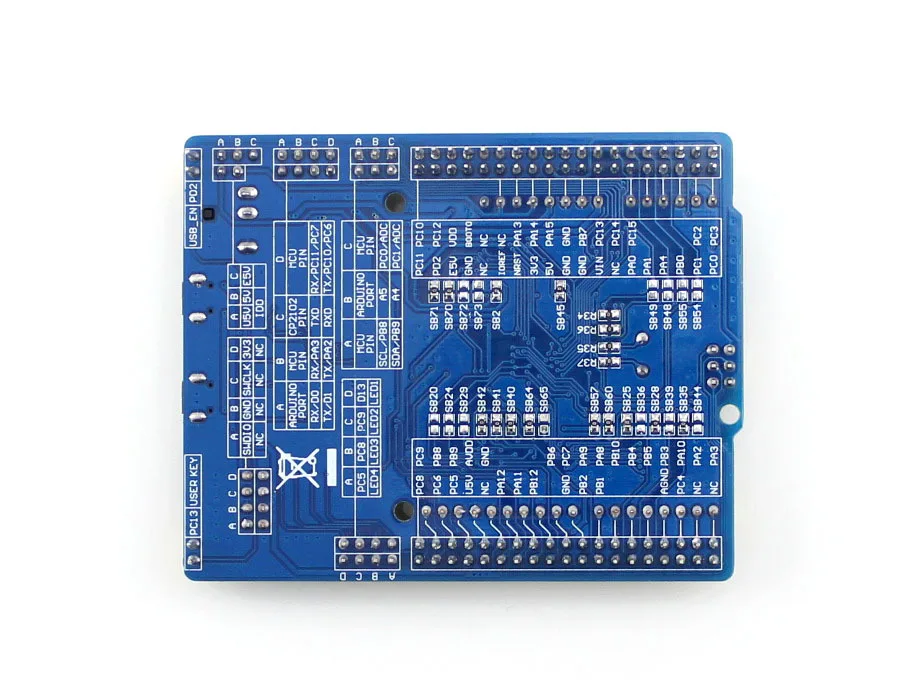 STM32 NUCLEO XNUCLEO-F103RB STM32F103RBT6 макетная плата совместима с оригинальной NUCLEO-F103RB |