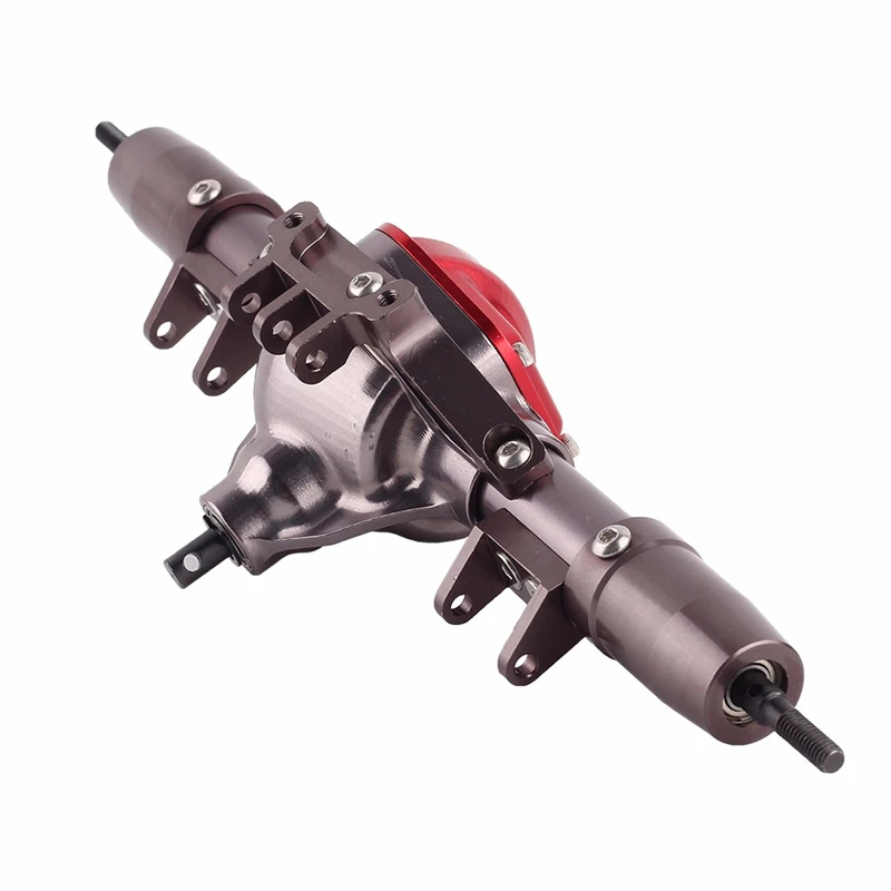 Высокое качество 1/10 Rc автомобиль полный сплав Передняя и задняя ось CNC