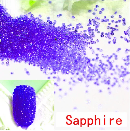 Не для горячей фиксации с украшением в виде кристаллов Стразы 1 2 мм Алмаз Nail Art