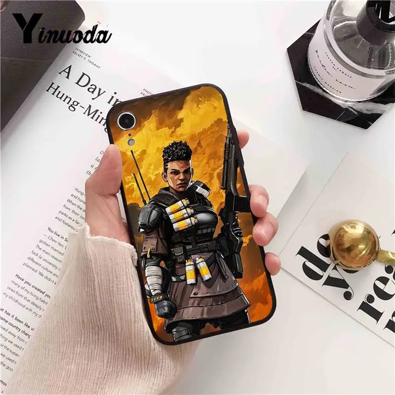 Чехол для телефона Yinuoda Apex Legends iPhone 8 7 6 6S 6Plus X XS MAX 5 5S SE XR Fundas Capa 11 pro max|Чехлы-накладки|