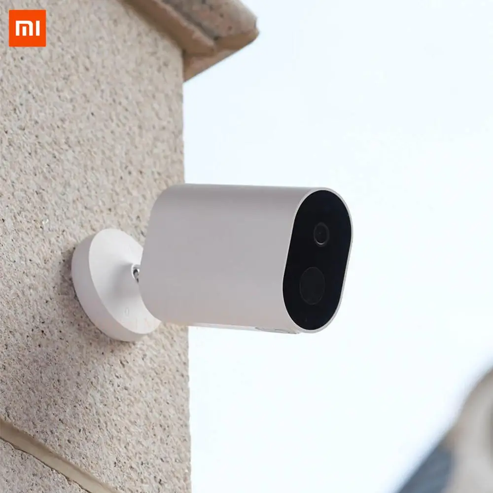 Xiaomi Mijia Xiomi умная беспроводная камера IP65 водонепроницаемая Пылезащитная 5100 мАч F2.6 диафрагма инфракрасная камера ночного видения CCTV 3