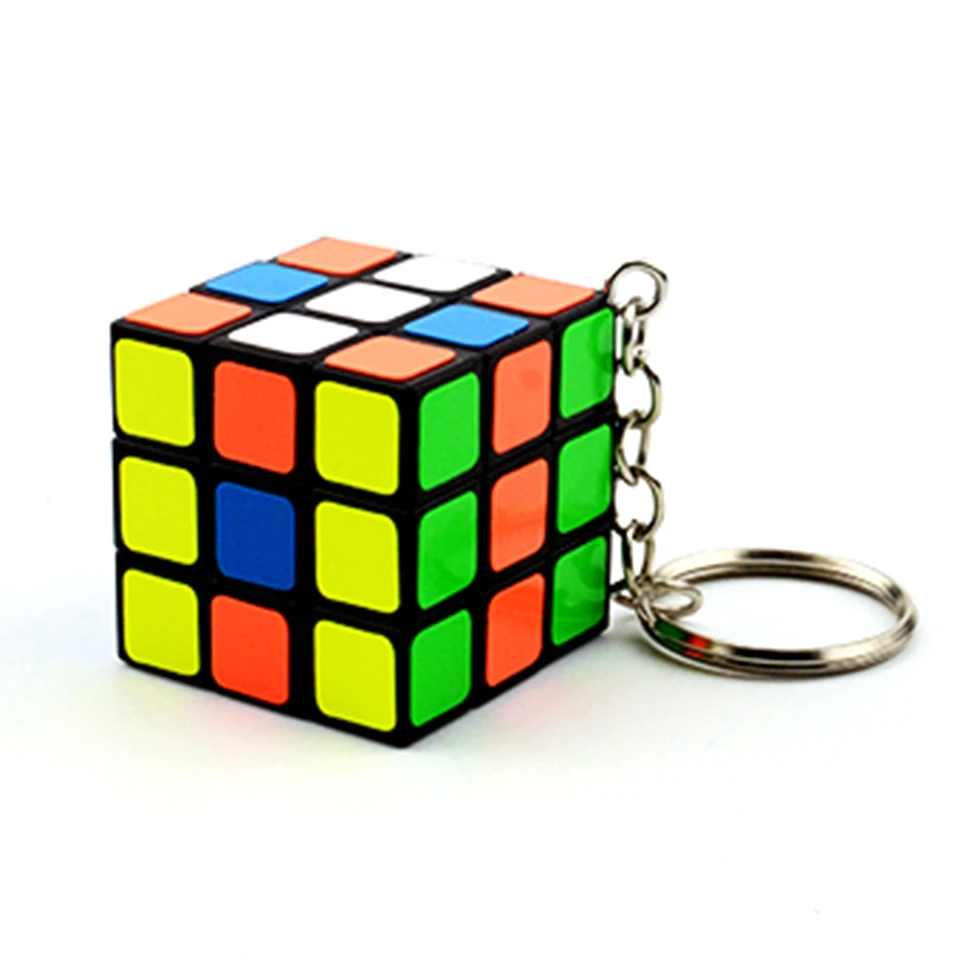 Новый магический куб 3*3*3 Мини Портативный Карманный Брелок Magico Cubo