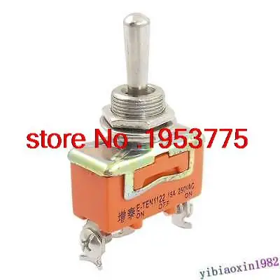 10 шт. оранжевый 3 позиционный клеммы SPDT тумблер AC 250V 15A|switch ac|switch switchswitch 250v |