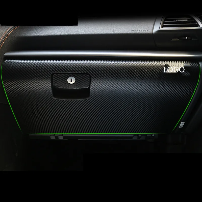 Кожаный коврик Copilot из углеродного волокна для пассажирских перчаток